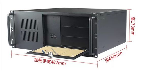 4U IPC Industrial Rack Mount Computer Upper Rack 7 of 14 uitbreidingsgaten