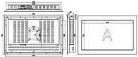 23.6 inch touchscreen industriële pc IP65 I3 I5 I7 U serie CPU moederbord