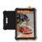 Duurzaam GPS waterbestendig Android Tablet Outdoor Fanless Industrial PC