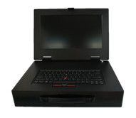 Draagbare robuuste industriële computer van 15,6 inch