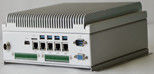 2U industriële ventilatorloze ingebedde computers 4G geheugen 64GB Solid State Drive
