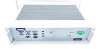 2U aluminium legering ventilatorloze robuuste voertuigcomputer geanodiseerd oppervlak proces