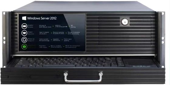 Persoonlijke industriële rackmount pc Intel Core I7 / i5 / i3 20 kg Gewicht MSATA opslag