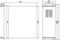 Industrial Rack Mount Personal Computer Intel Q170 / H110 Chipset 2 X GbE LAN