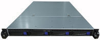 Ventilatorloze 1U Industrial PC Rackmount Ondersteunende E5 2600 Series V3 V4 Xeon CPU