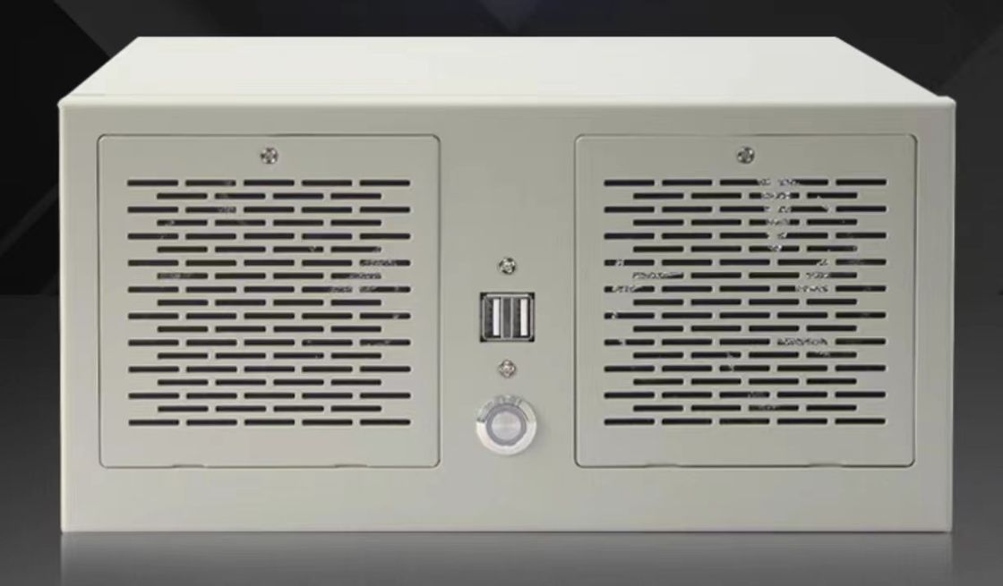 3U Kleine industriële wandmontage aanraakscherm Computerondersteuning Volledige hoogte PCI-E-slot
